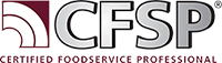 Certified Food Service Professional logo